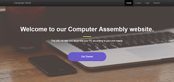 php project online computer assembling and booking